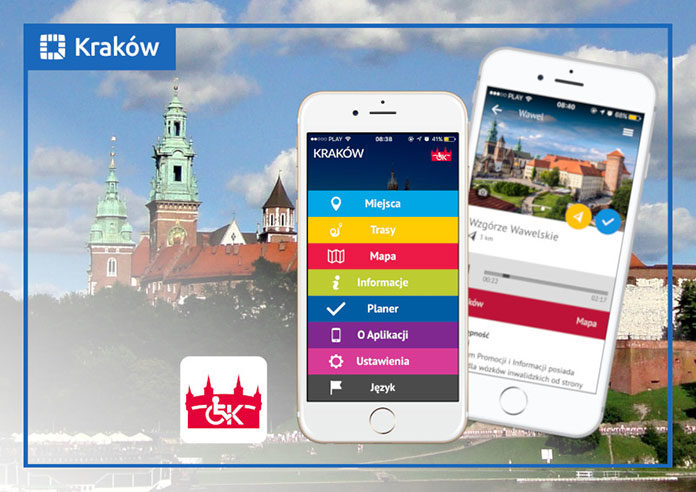 Mobilny przewodnik po Krakowie dla osób z niepełnosprawnościami Mobilny przewodnik po Krakowie dla osób z niepełnosprawnościami